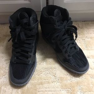 Nike Dunk Sky Hi Wedge High Top Sneakers